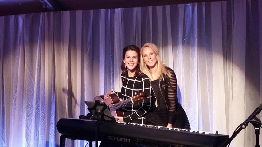 Amanda en Yvonne